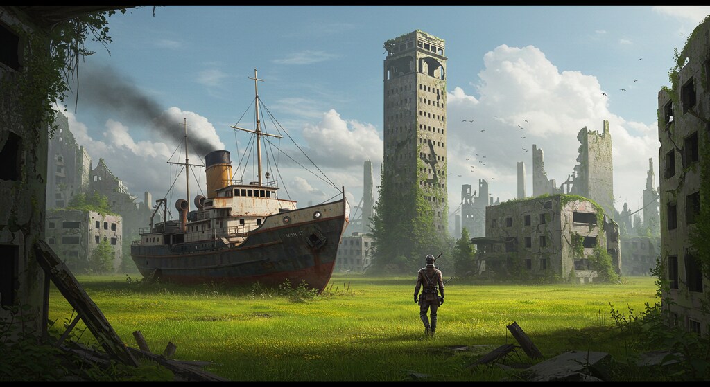 プロンプト借りて再現シリーズ　近未来編