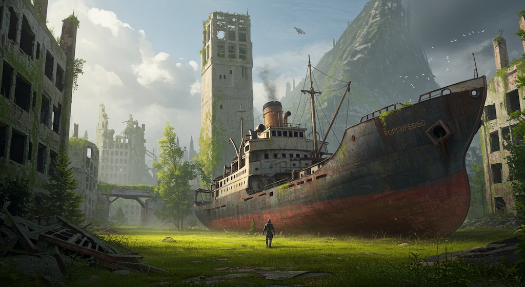 プロンプト借りて再現シリーズ　近未来編