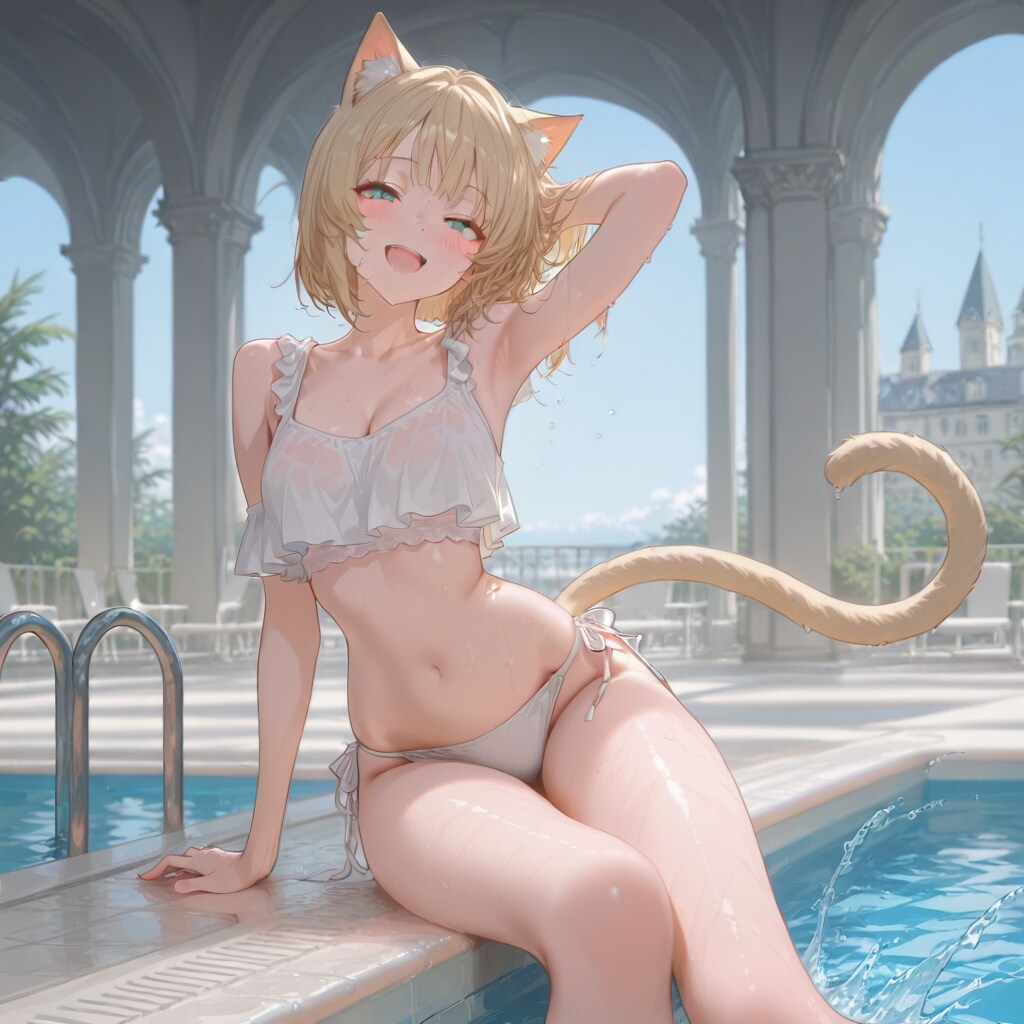 優雅なプールバージョン！