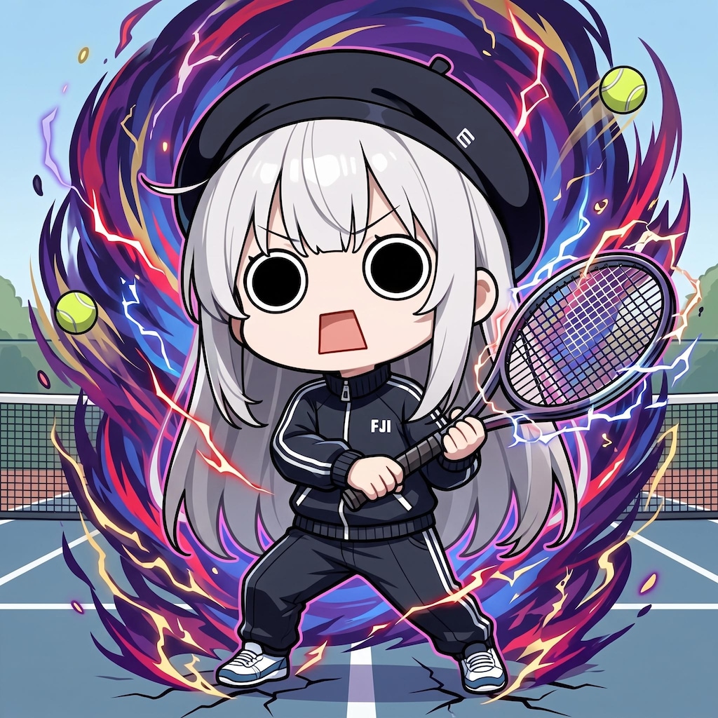 テニスえらいこっちゃ嬢
