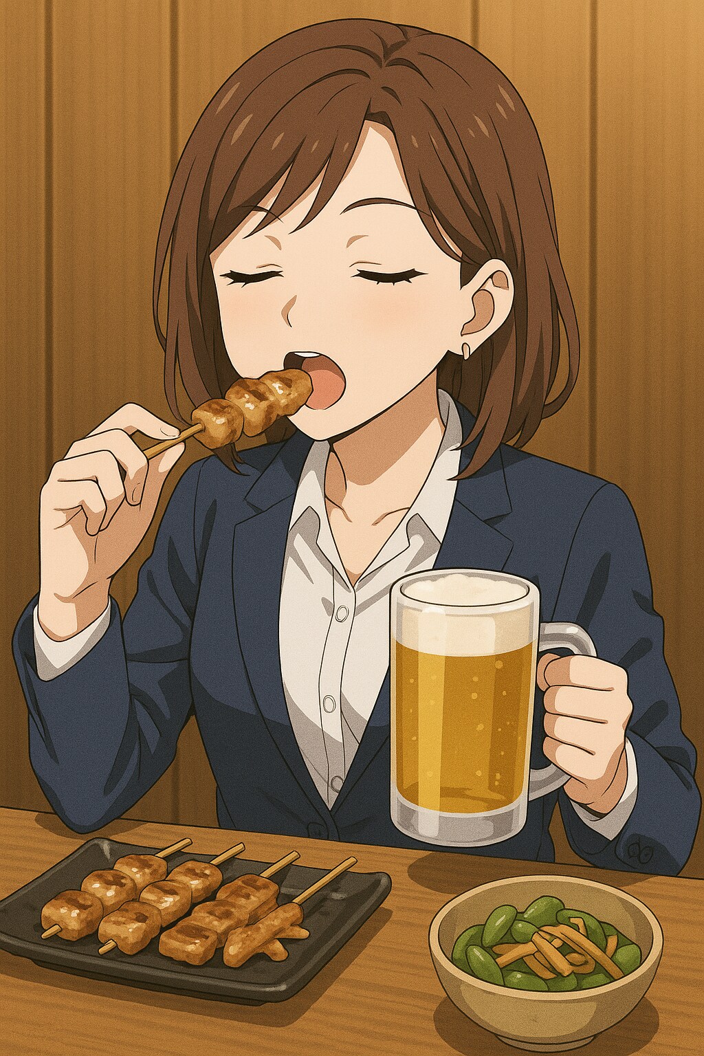 串の日なので焼き鳥