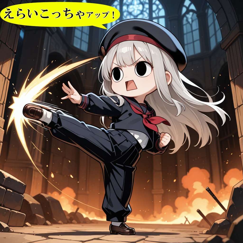 ステータスアップしてしまいよったえらいこっちゃ嬢
