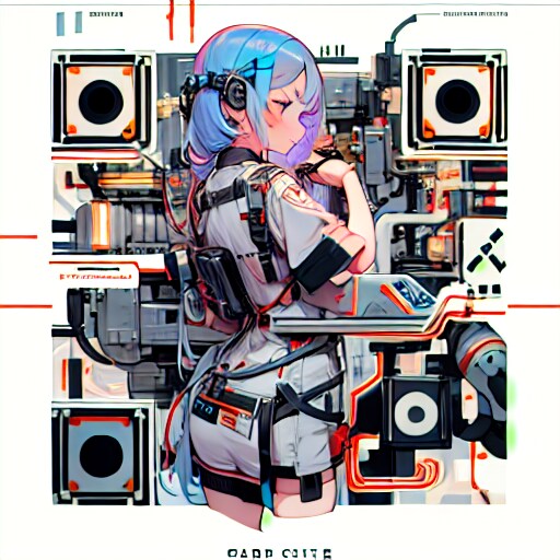 エンジニアの女の子(QR)