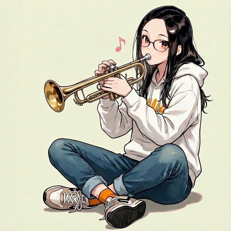 <うちの子ちゃん&軍服ちゃん>🎺 | の人気AIイラスト・グラビア