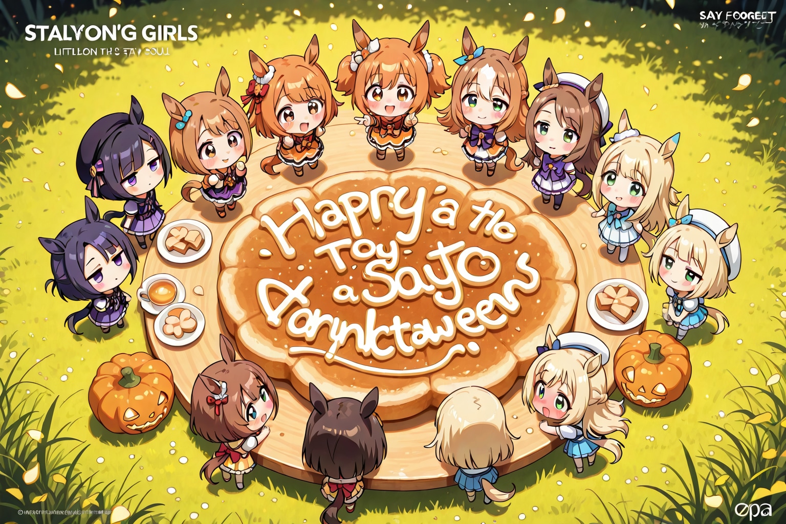 §ハロウィンをちびちゃんとしよう♪-§。 | の人気AIイラスト・グラビア