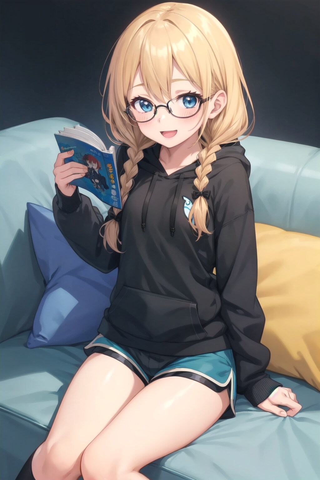 オフの金髪ちゃん