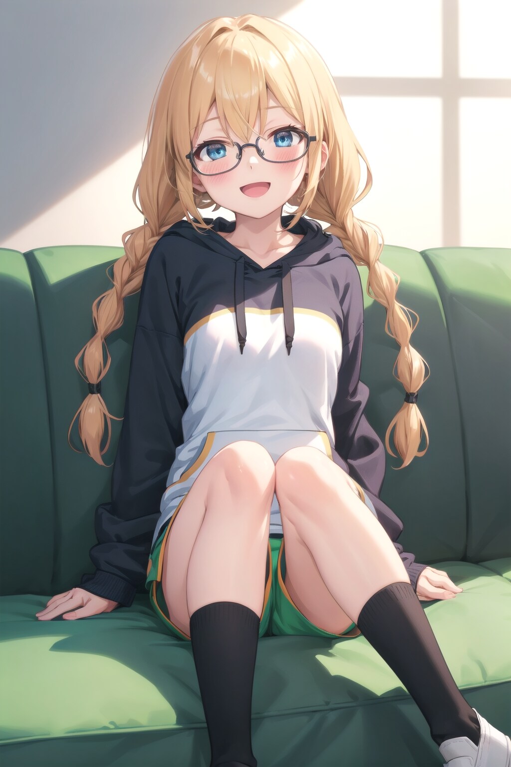 オフの金髪ちゃん