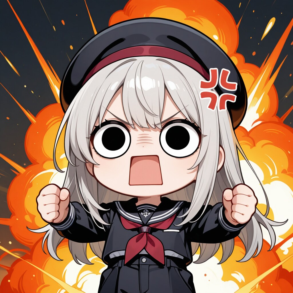怒りのえらいこっちゃ嬢