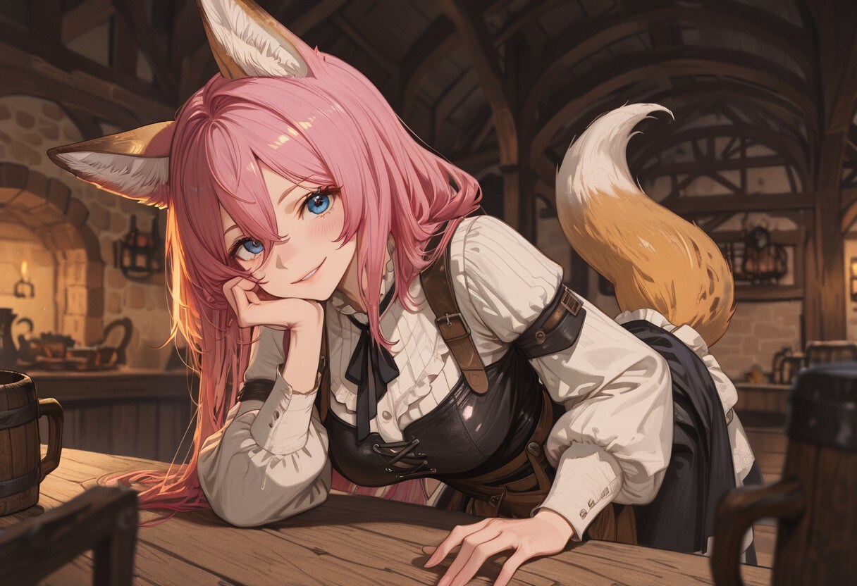 酒場にて | の人気AIイラスト・グラビア