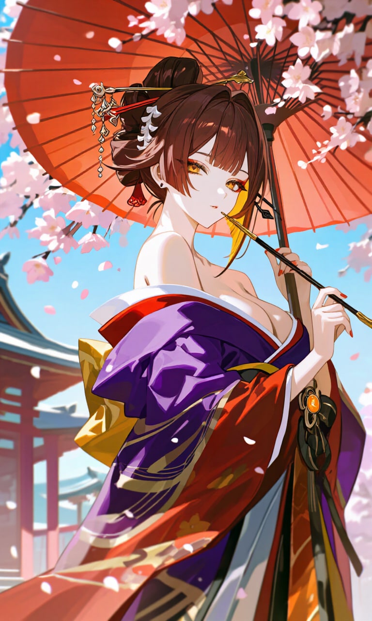 煙管女子 | の人気AIイラスト・グラビア