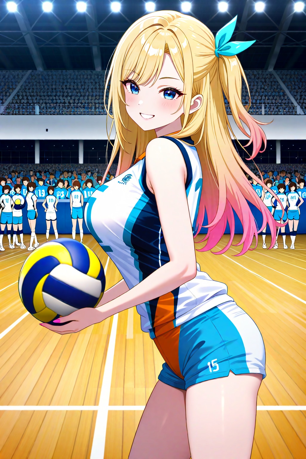 うちの子バレーボール（がんばれ日本）