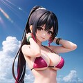 フィギア風、ビキニのお姉さん AOAOKO ７ 9枚目