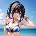 フィギア風、ビキニのお姉さん AOAOKO ７ 2枚目