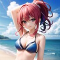 フィギア風、ビキニのお姉さん AOAOKO ７ 4枚目