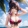 フィギア風、ビキニのお姉さん AOAOKO ７ 3枚目