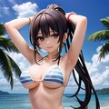 フィギア風、ビキニのお姉さん AOAOKO ７ 7枚目