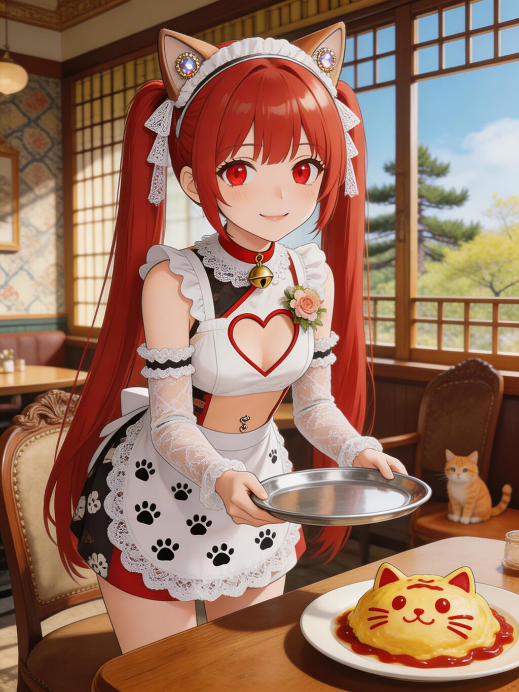 赤ツイにゃん