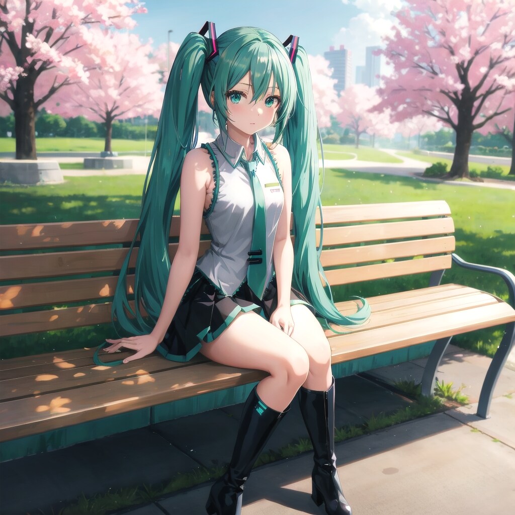 V4B 初音ミク | の人気AIイラスト・グラビア