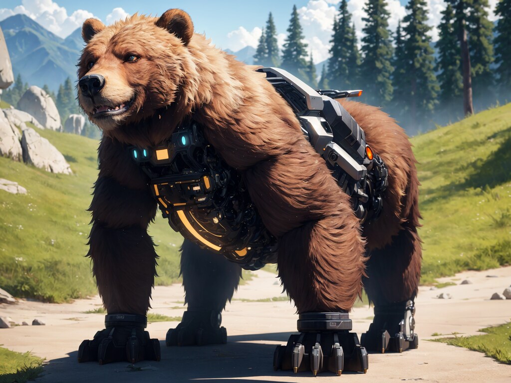 機械仕掛けの熊 その②