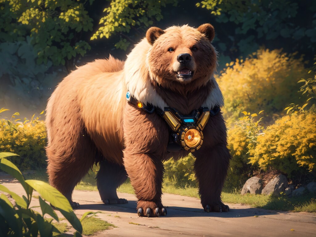 機械仕掛けの熊 その②