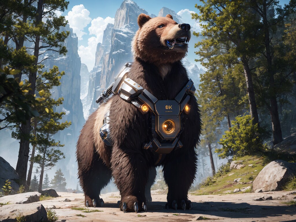 機械仕掛けの熊 その②