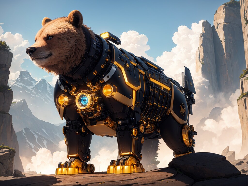 機械仕掛けの熊 その②