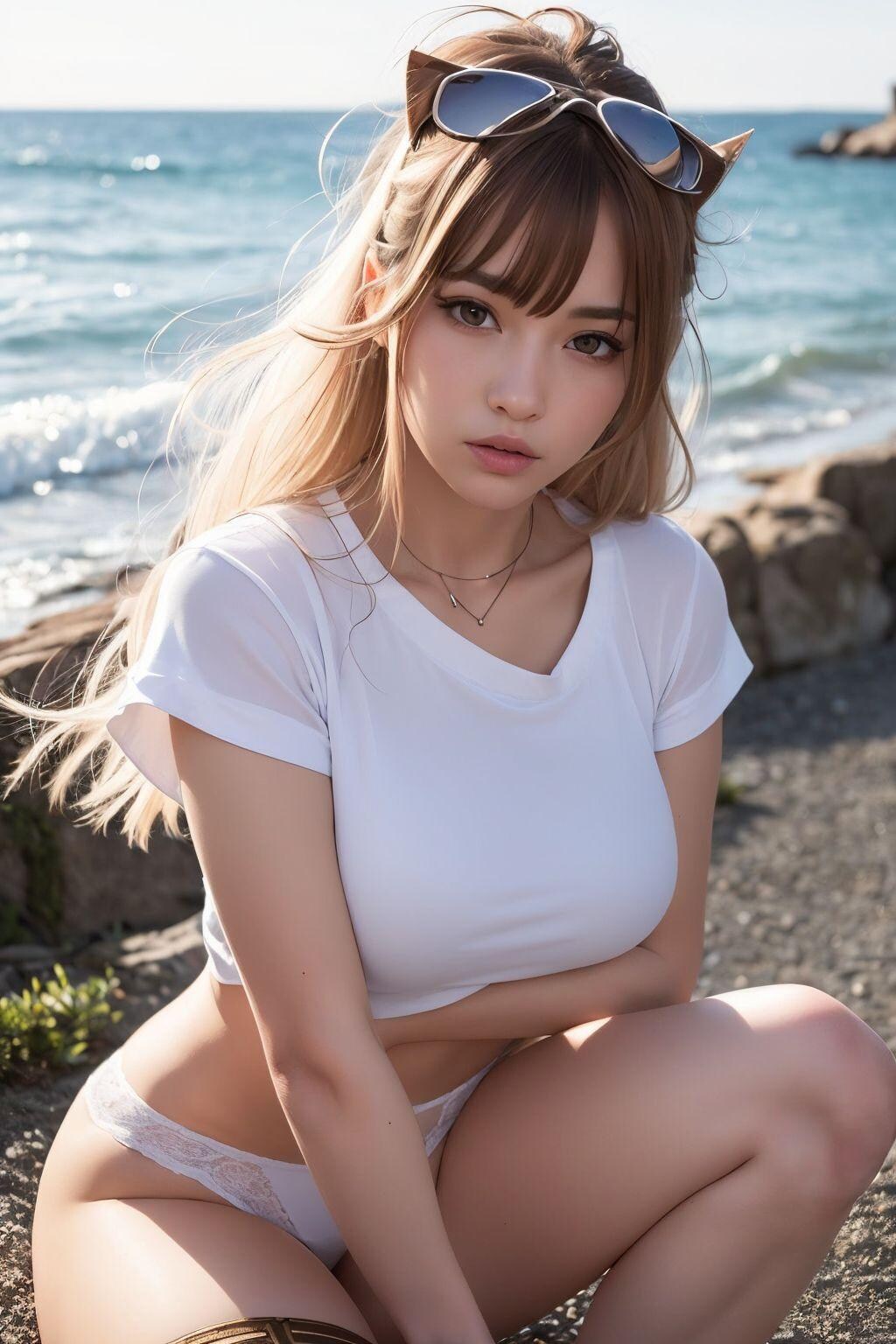 海の女性達をなめてました
