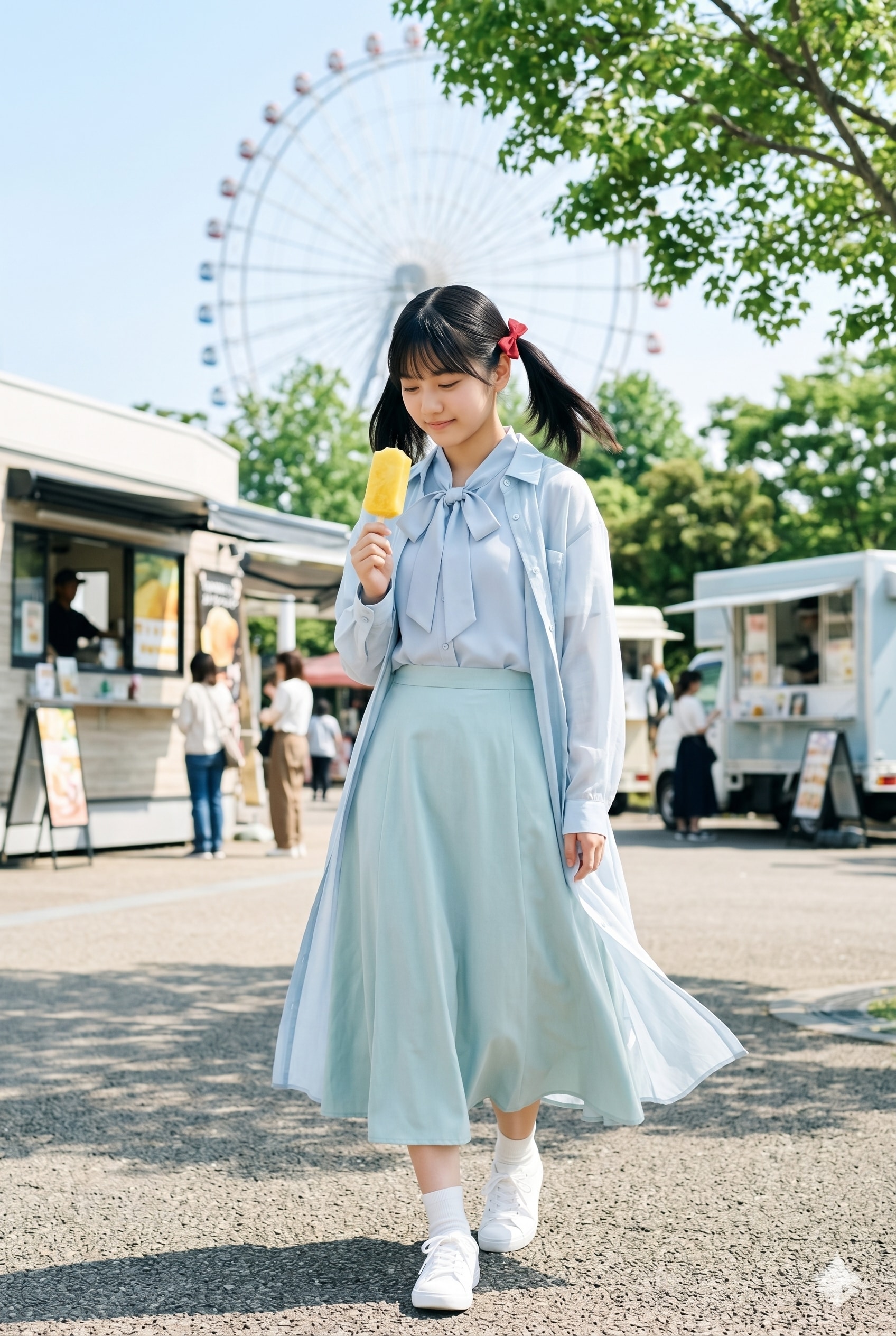 普通の美少女　パインの果実バー