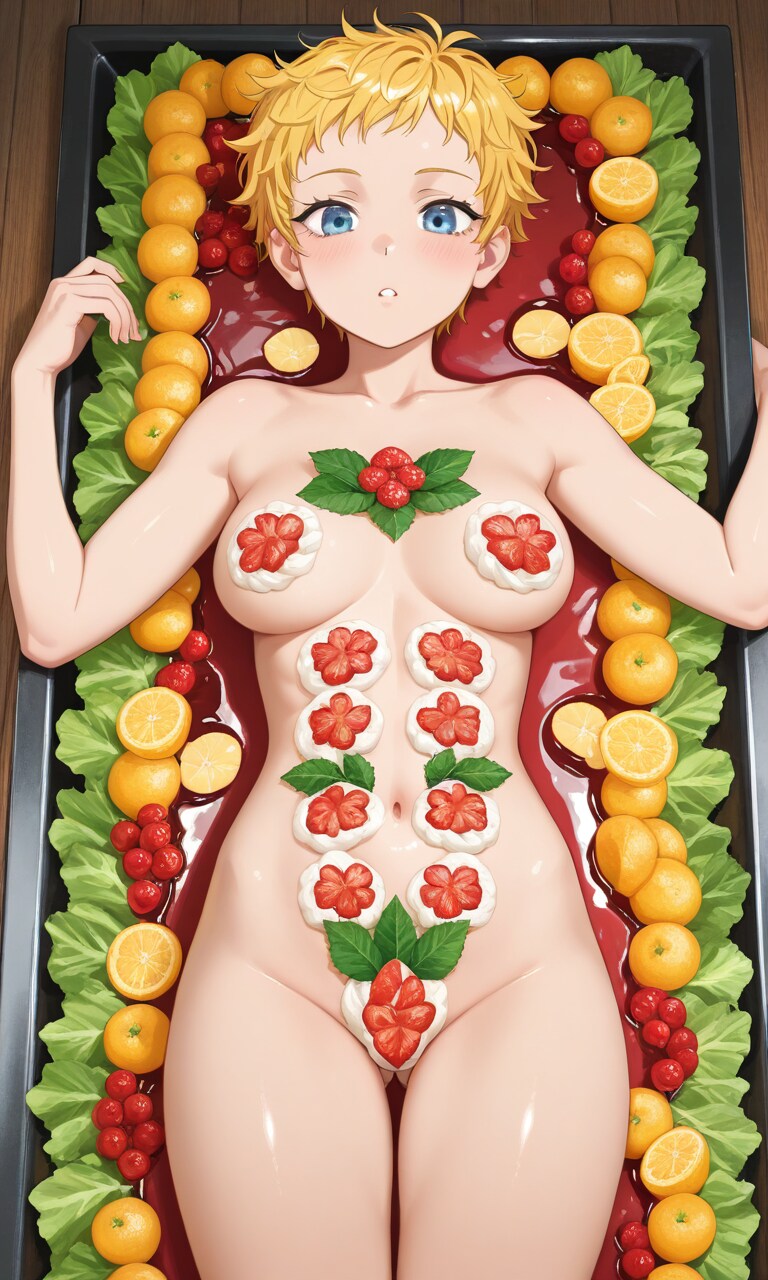 女体盛りれんしうみち♀