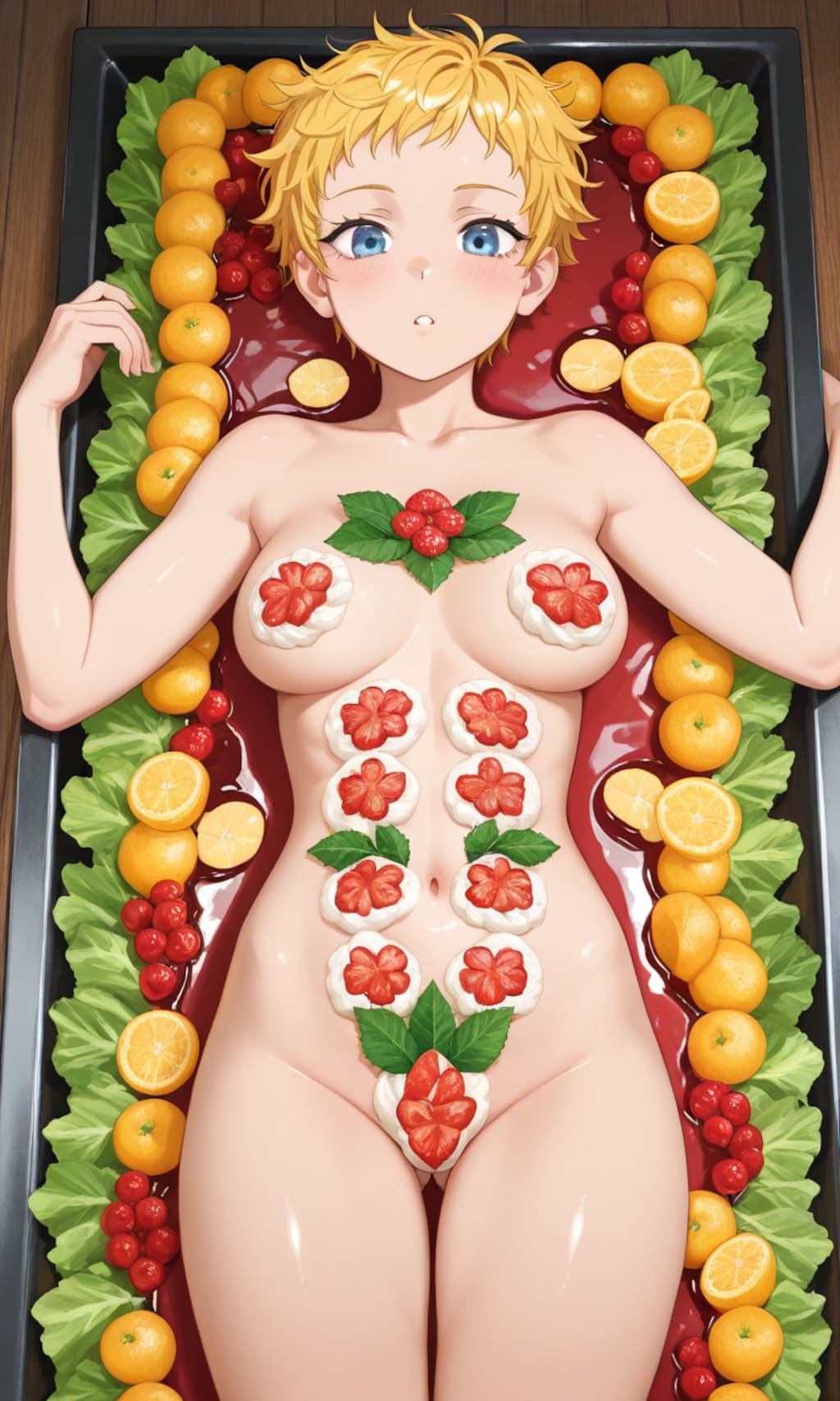 女体盛りれんしうみち♀
