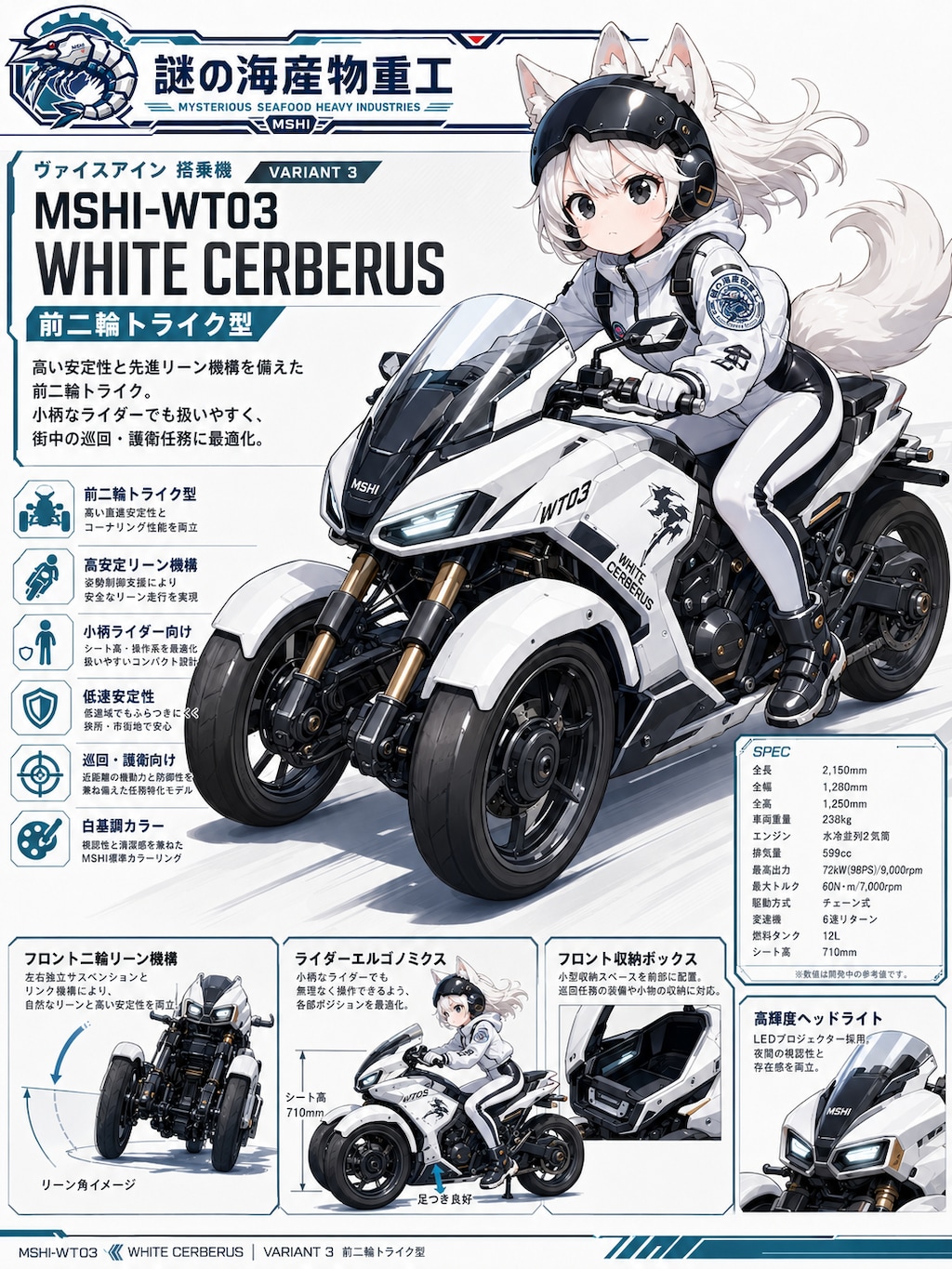 ヴァイスアイン専用バイク（現代編）