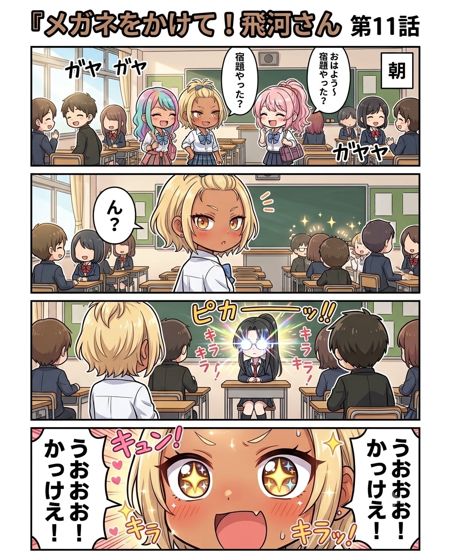 メガネをかけて！飛河さん　第11話