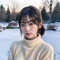 雪ポートレート 1/8 3枚目