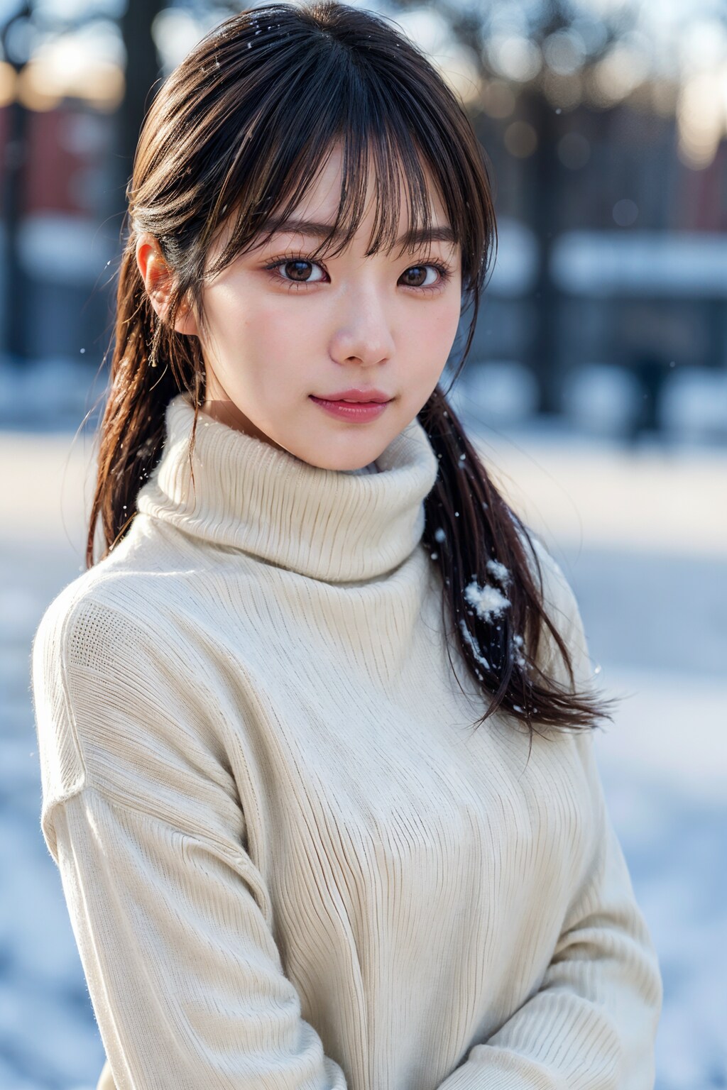 雪ポートレート 1/8