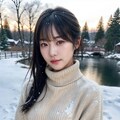 雪ポートレート 1/8 5枚目