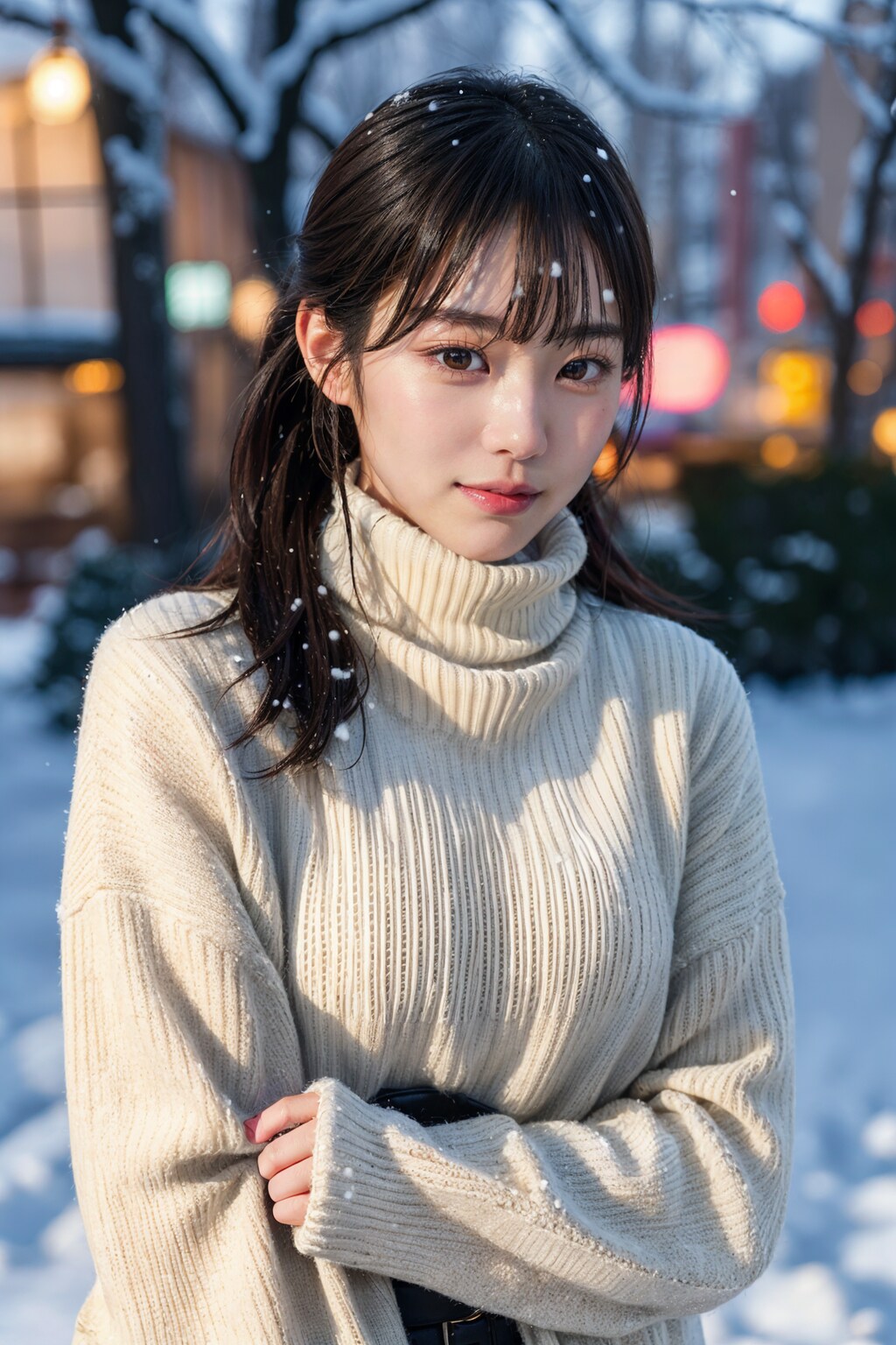 雪ポートレート 1/8