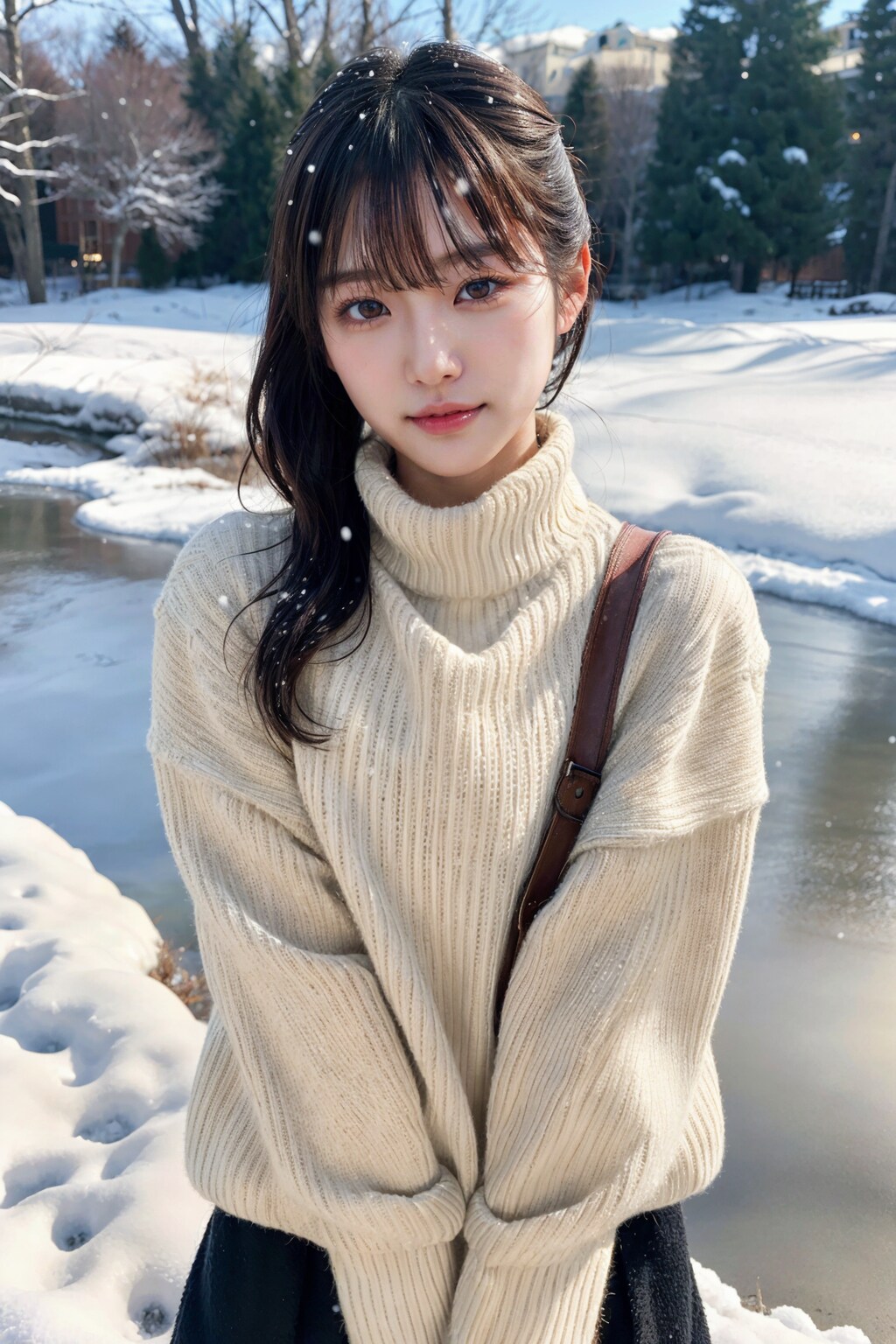 雪ポートレート 1/8