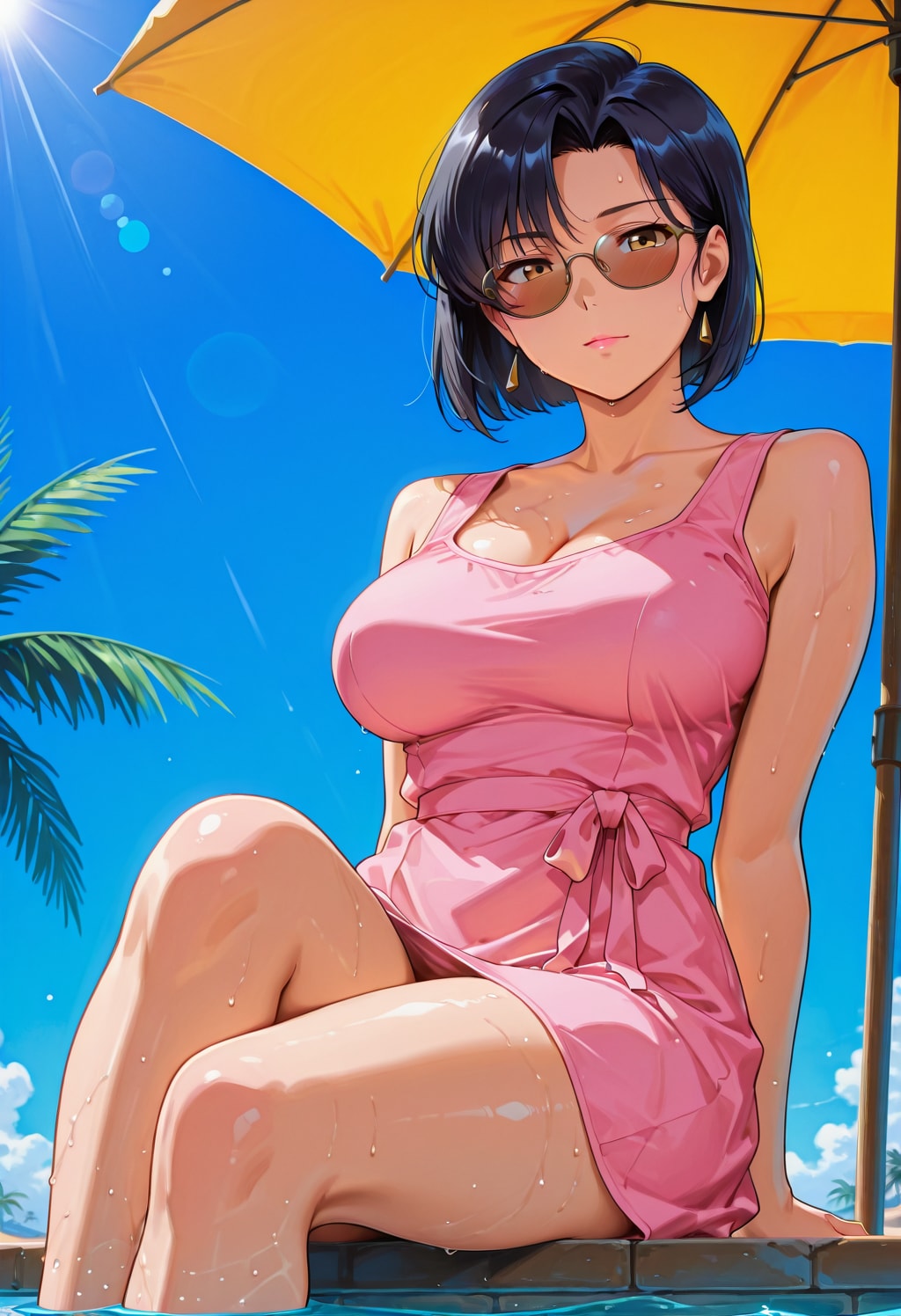 美人上司との休日