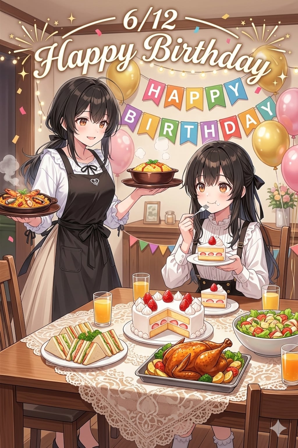 お祝い皿良ちゃん