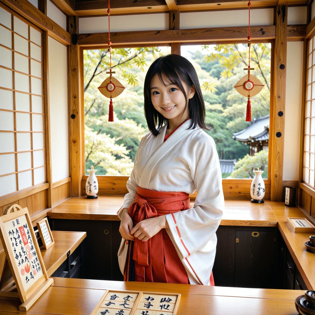 今日は巫女さん