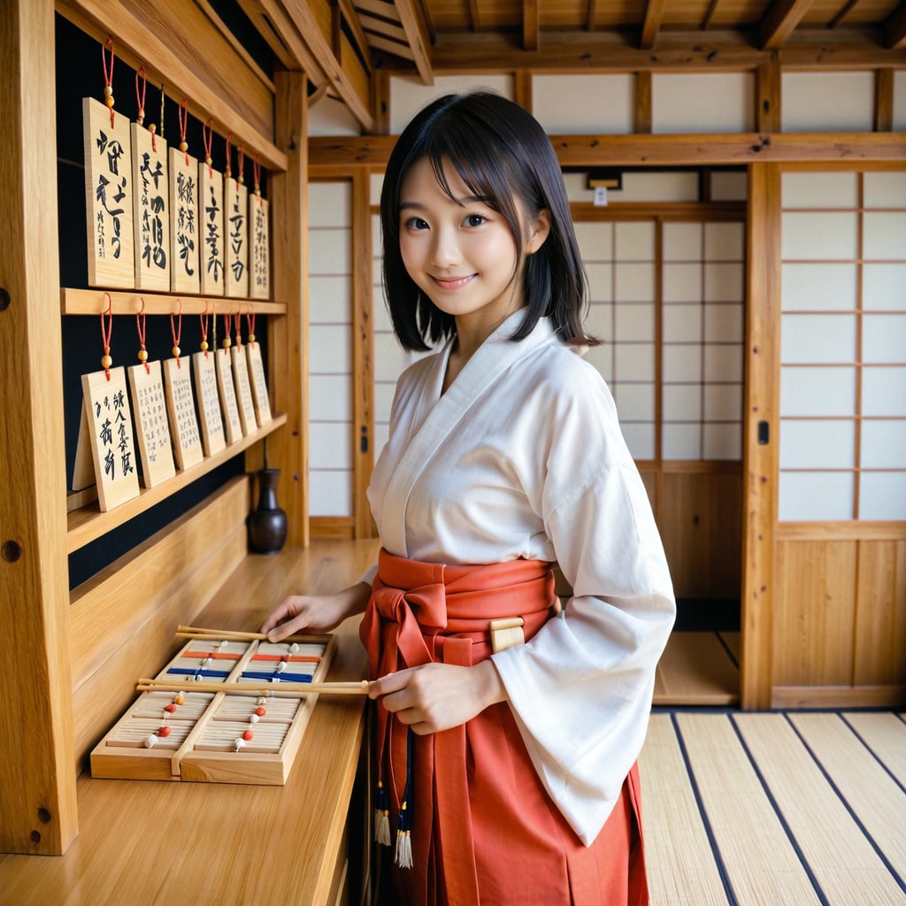 今日は巫女さん