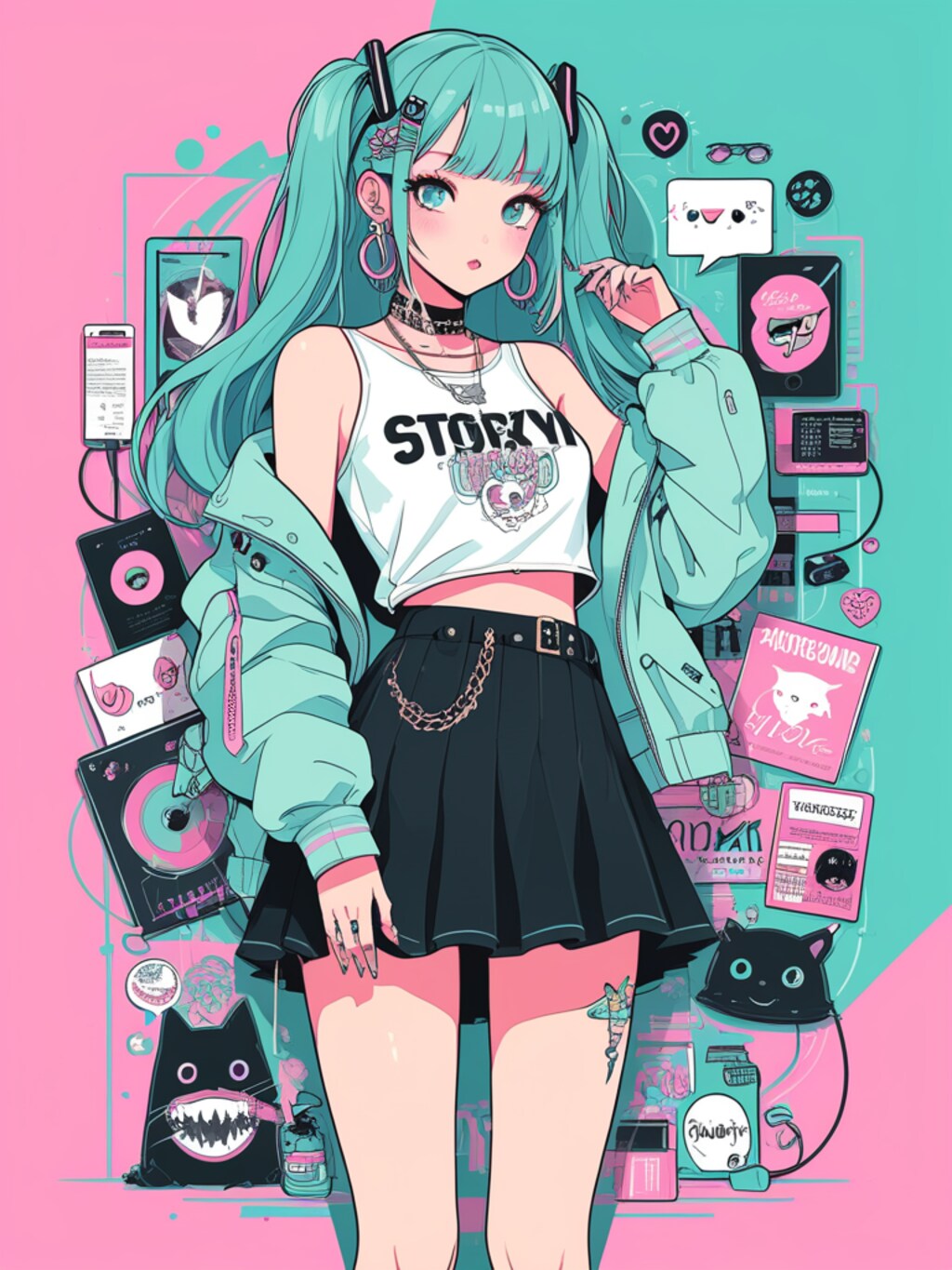 pastel girl