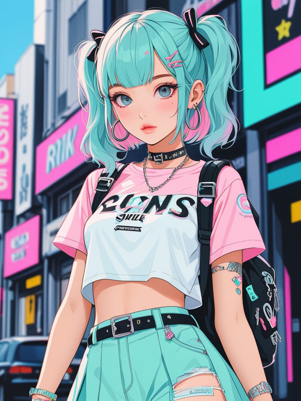 pastel girl