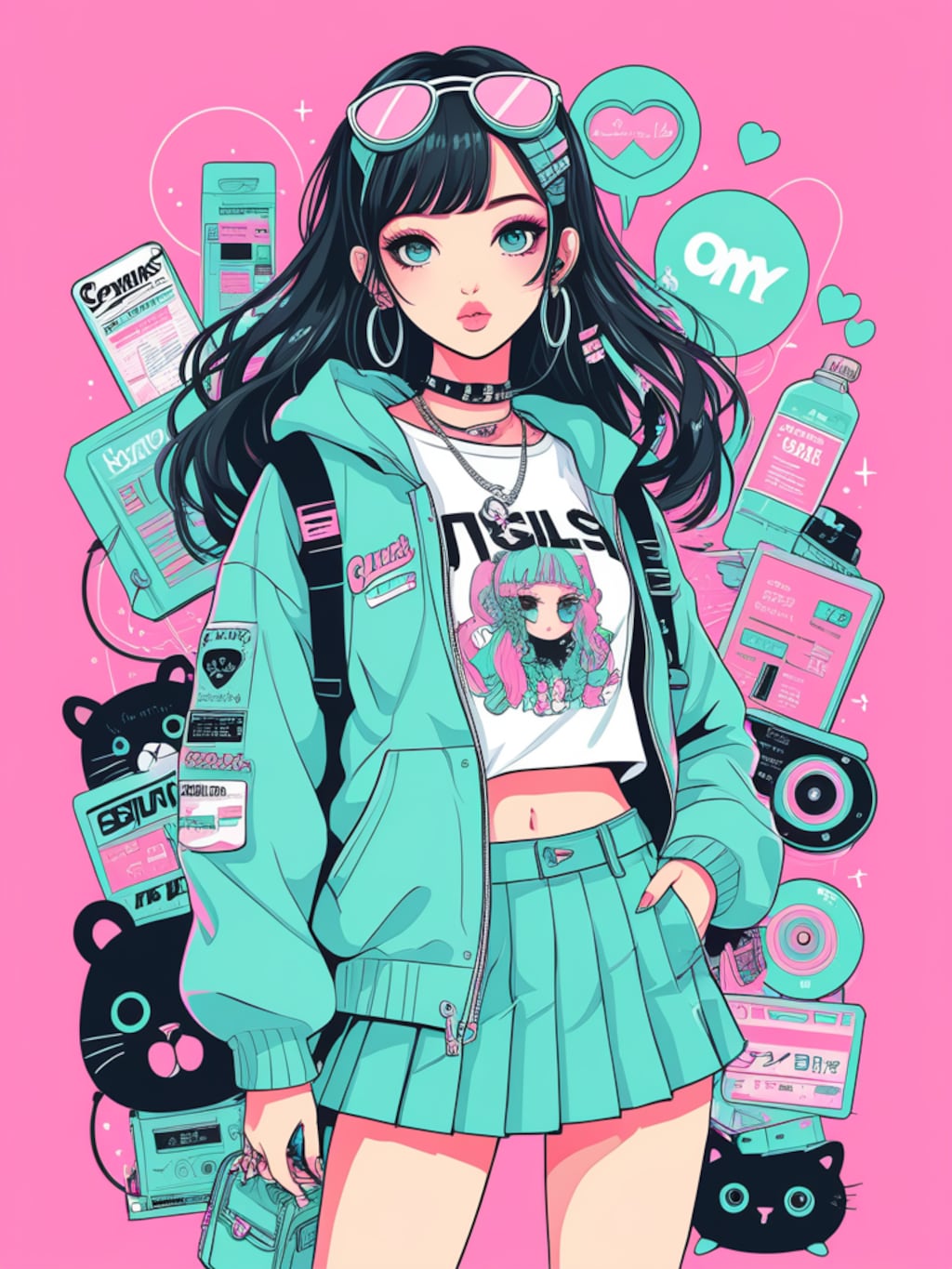 pastel girl