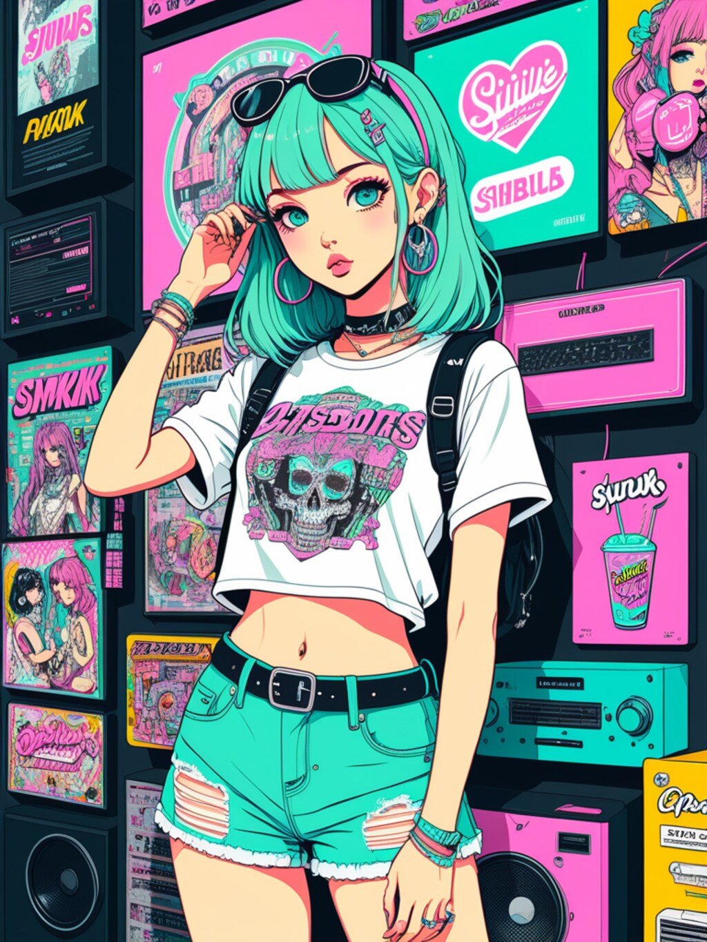 pastel girl