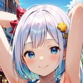 EMERALD 腋見せのポーズ I 3枚目