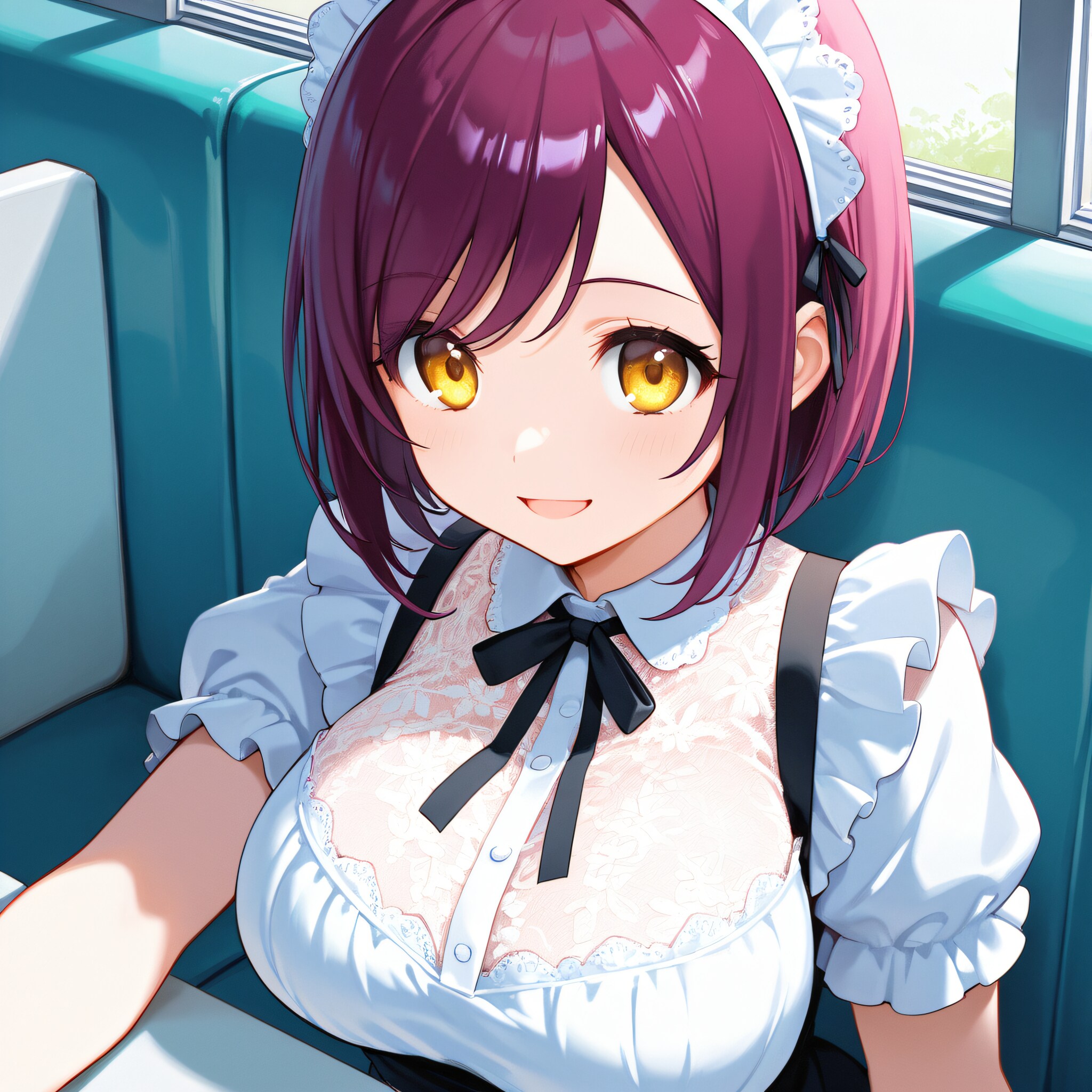 こんにちは（挨拶メイドの芽衣ちゃん）