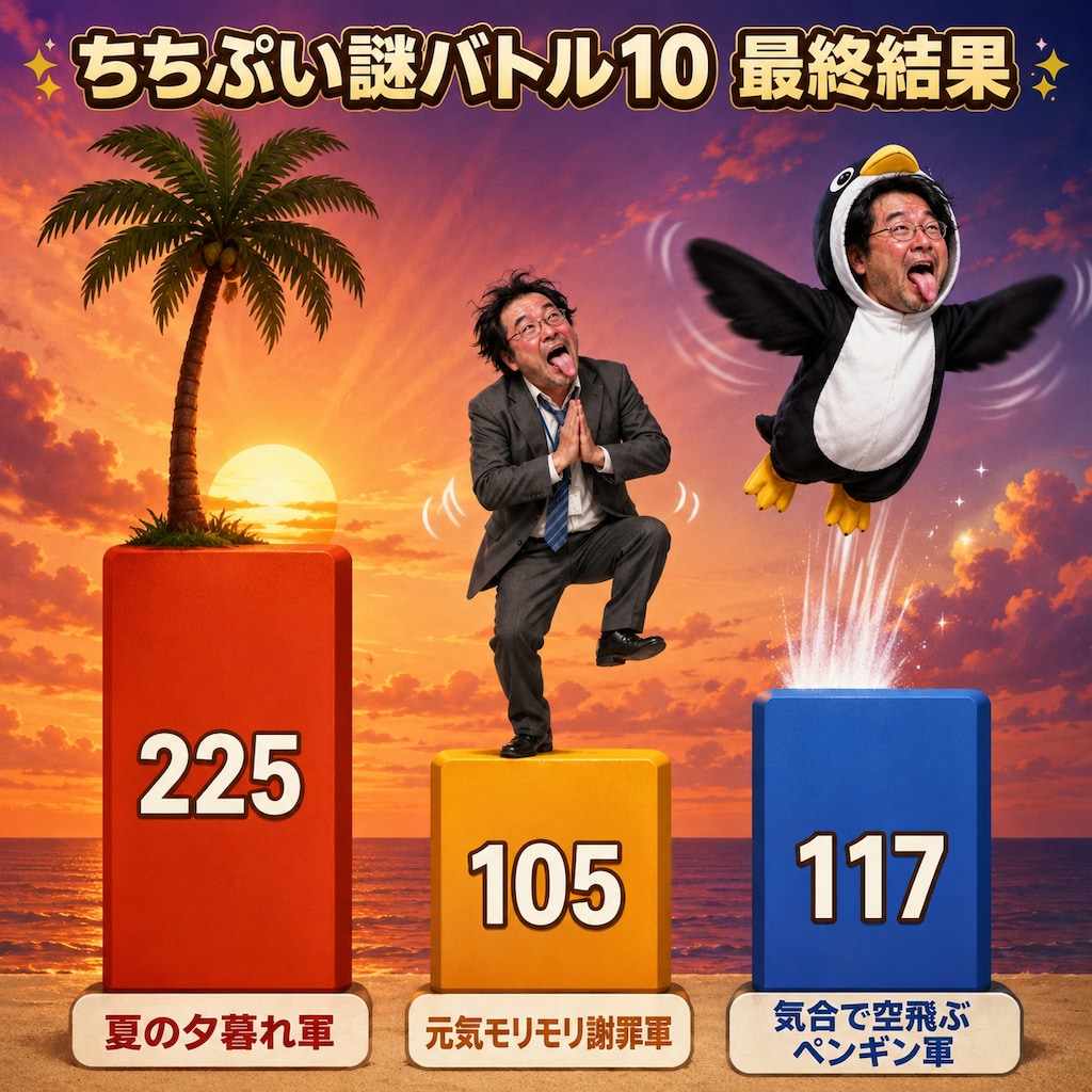 ちちぷい謎バトル9結果発表