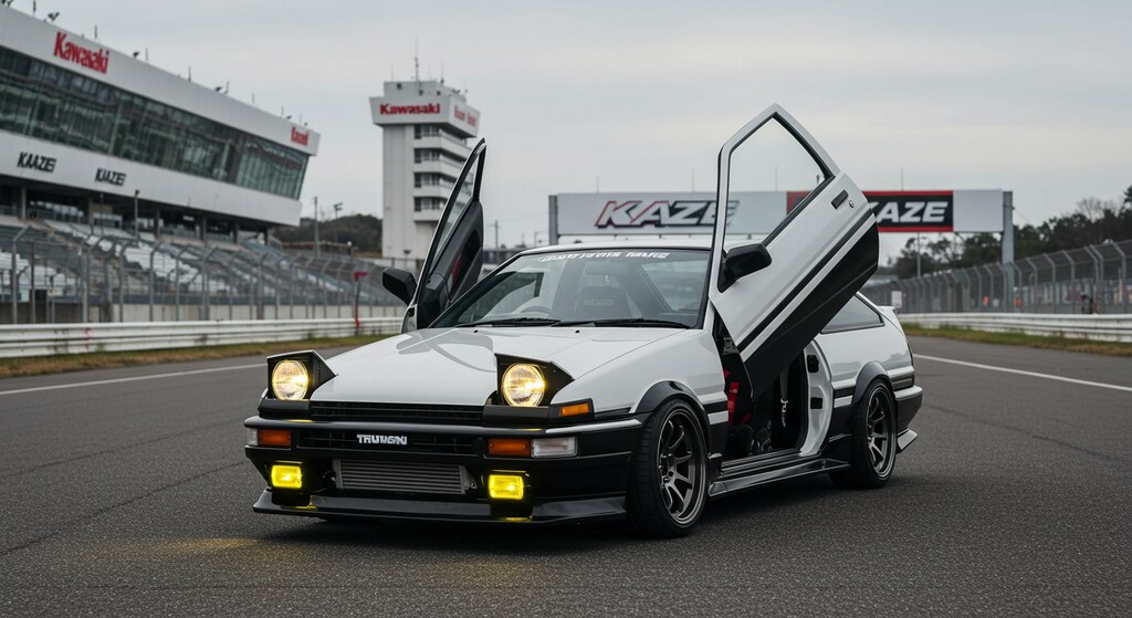 AE86ガルウィング