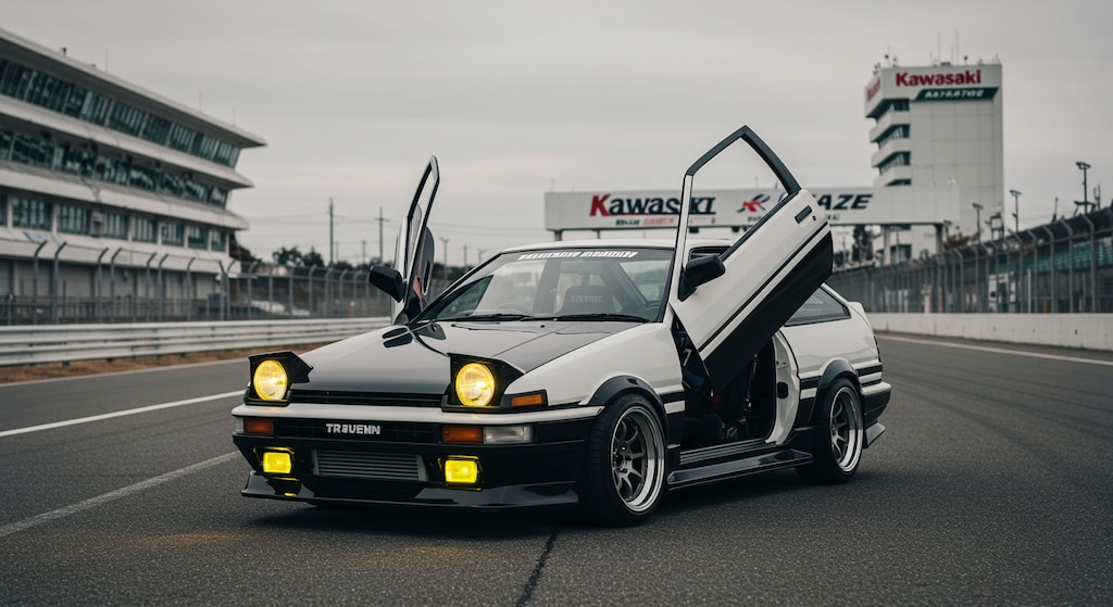 AE86ガルウィング